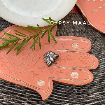 Antique Peacock Nose Clip-On